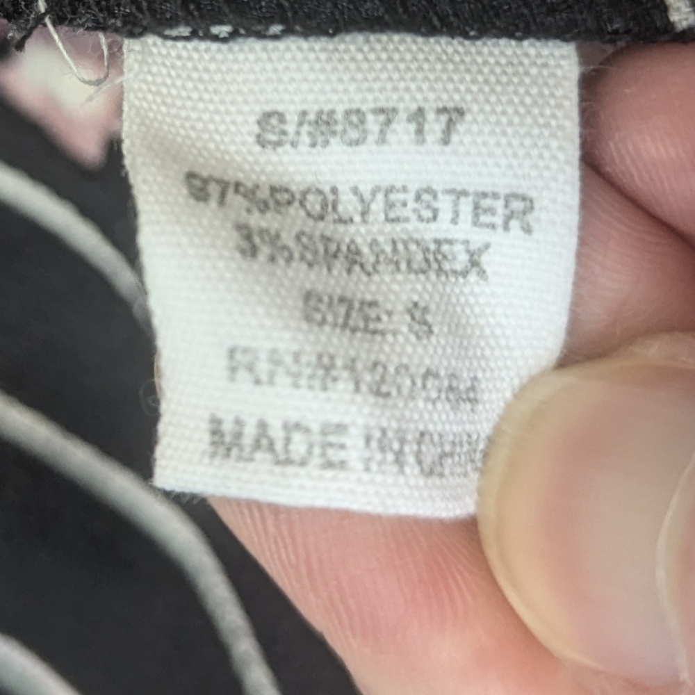 Mind Code Size Small Black Floral Mini Dress - image 8